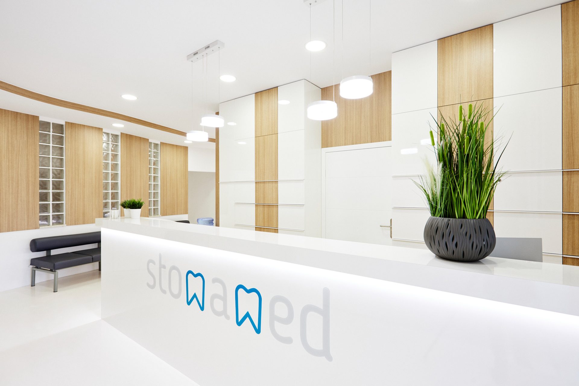 Wnętrze gabinetu kliniki Stomamed